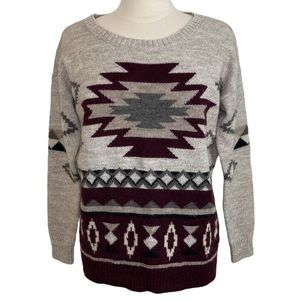 American Eagle Outfitters Multi Southwest Sweater